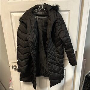Women's Black Kenneth Cole Puffer Jacket
